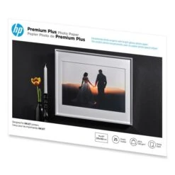 HP Premium Plus Photo Paper, 11.5 Mil, 11 X 17, Glossy White, 25/Pack -Office Supplies Shop 0101ca90bfbc5fc352dee0eec920d26166