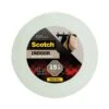 Scotch Permanent High-Density Foam Mounting Tape, Holds Up To 2 Lbs, 0.75" X 38 Yds, White