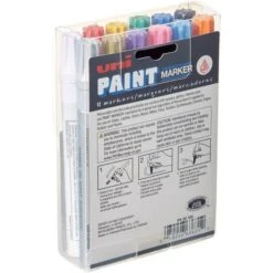 Sanford Uni-Paint Permanent Marker, Medium Bullet Tip, Assorted Colors, 12/Set -Office Supplies Shop 028e3b3a2817c6ca20e0c357657a9516ad