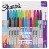 Sharpie Fine Tip Permanent Marker, Fine Bullet Tip, Assorted Colors, 24/Pack -Office Supplies Shop 02a780c8d2a31bc133bc205867240c0828