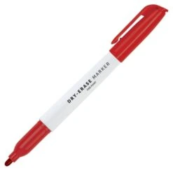 Low-Odor Pen-Style Dry-Erase Markers, Fine Point, 100% Recycled, Assorted Colors, Pack Of 12 -Office Supplies Shop 04e66b1ba32bad6e254b947dd2a37b37ca