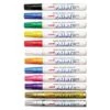 Sanford Uni-Paint Permanent Marker, Medium Bullet Tip, Assorted Colors, 12/Set