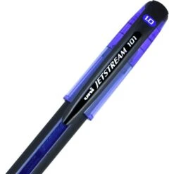 Uniball Jetstream 101 Roller Ball Pen, Stick, Bold 1 Mm, Blue Ink, Black/Blue Barrel, Dozen -Office Supplies Shop 072c7a03c05a24d20112d6ae6ed536cdb4