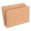 Universal Reinforced Kraft Top Tab File Folders, Straight Tabs, Legal Size, 0.75" Expansion, Brown, 100/Box -Office Supplies Shop 07369eff10d22ba1f0714ab0b4c50537bb