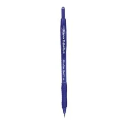 Paper Mate Profile Gel Pen, Retractable, Bold 1 Mm, Blue Ink, Translucent Blue Barrel, Dozen