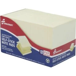 SKILCRAFT 3" X 3" Self-stick Adhesive Note Pads