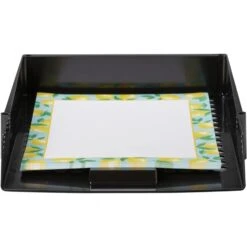 Deflecto AntiMicrobial Industrial Front-Load Tray -Office Supplies Shop 08ce8a24ff430f63862f3fa0d67bb967a5