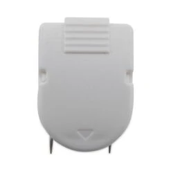 Advantus Wall Clips For Fabric Panels, 40 Sheet Capacity, White, 50/Box