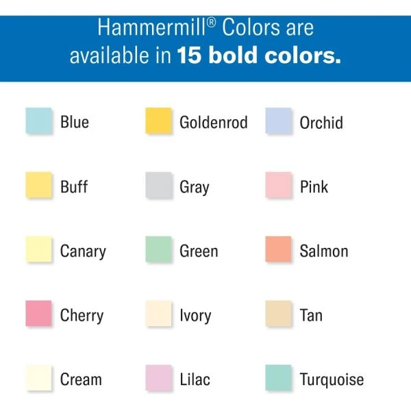 Hammermill Super-Premium Colored Paper, 20 Lb., 8.5" X 14", Pink, 500 Sheets/Ream 4 Hammermill Super-Premium Colored Paper, 20 Lb., 8.5" X 14", Pink, 500 Sheets/Ream - Image 2