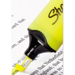 Sharpie Clearview Tank-Style Highlighter, Fluorescent Yellow Ink, Chisel Tip, Yellow/Black/Clear Barrel, Dozen 17 Sharpie Clearview Tank-Style Highlighter, Fluorescent Yellow Ink, Chisel Tip, Yellow/Black/Clear Barrel, Dozen -Office Supplies Shop 0973f6a5cbf5be9d2ccca7a049be2c57e1