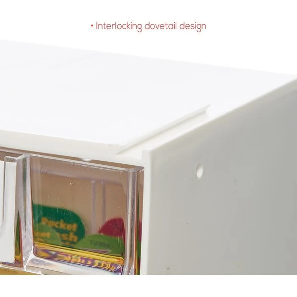 Deflecto Tilt Bin Interlocking Multi-Bin Storage Organizer 4 Deflecto Tilt Bin Interlocking Multi-Bin Storage Organizer - Image 2