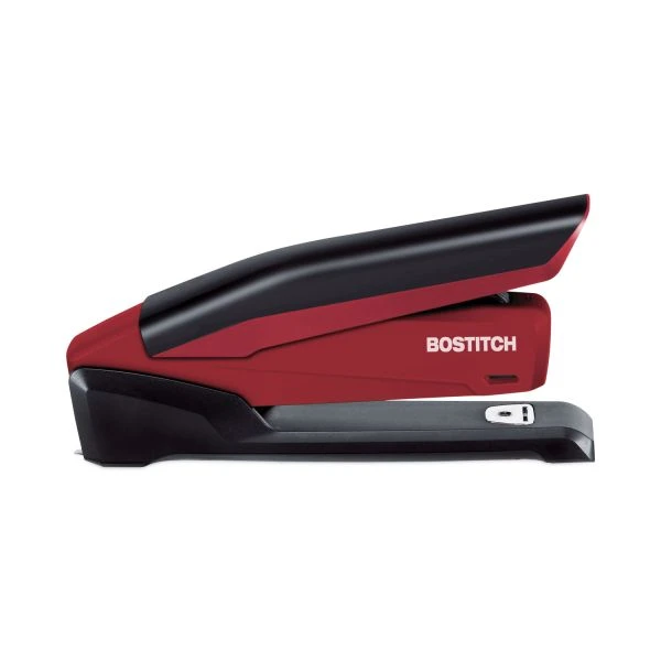 Bostitch InPower Spring-Powered Desktop Stapler With Antimicrobial Protection, 20-Sheet Capacity, Red 5 Bostitch InPower Spring-Powered Desktop Stapler With Antimicrobial Protection, 20-Sheet Capacity, Red - Image 3