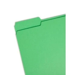 Smead Colored File Folders, 1/3-Cut Tabs: Assorted, Letter Size, 0.75" Expansion, Green, 100/Box -Office Supplies Shop 0bf33f3803b56d84afd084afc261cb1623