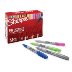 Sharpie Permanent Markers Ultimate Collection Value Pack, Assorted Bullet Tips, Assorted Colors, 72/Set -Office Supplies Shop 0c0b23ea11feedc5a80c2b8a4110a6f307