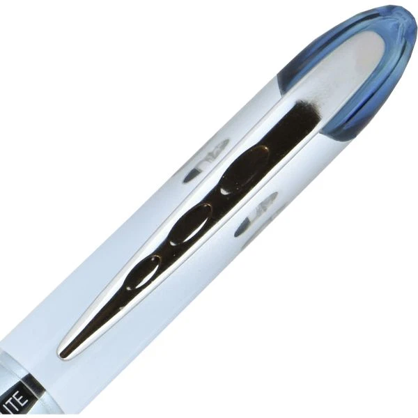 Uniball Vision Elite Liquid Ink Rollerball Pens, Bold Point, 0.8 Mm, White Barrel, Blue/Black Ink, Pack Of 12 9 Uniball Vision Elite Liquid Ink Rollerball Pens, Bold Point, 0.8 Mm, White Barrel, Blue/Black Ink, Pack Of 12 - Image 7