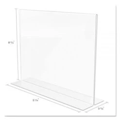 Deflecto Classic Image Double-Sided Sign Holder, 11 X 8.5 Insert, Clear -Office Supplies Shop 0f86a5060ab37e8c584bb8b3a57d61dd23