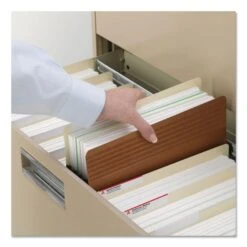 Smead Easy Grip Pockets, 3.5" Expansion, Letter Size, Redrope, 25/Box -Office Supplies Shop 0f86d8a11dc4f303ce6ff3b798d53dfabd