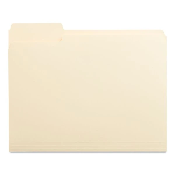 Universal Top Tab Manila File Folders, 1/3-Cut Tabs, Left Position, Letter Size, 11 Pt. Manila, 100/Box 5 Universal Top Tab Manila File Folders, 1/3-Cut Tabs, Left Position, Letter Size, 11 Pt. Manila, 100/Box - Image 3