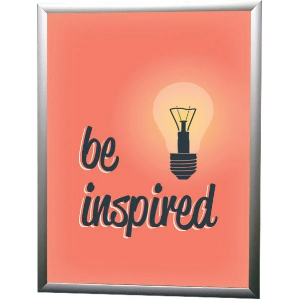 Deflecto Wall Mount Display Frame, 11 X 17, Silver 4 Deflecto Wall Mount Display Frame, 11 X 17, Silver - Image 2