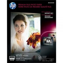 HP Premium Plus Photo Paper, 11.5 Mil, 8.5 X 11, Glossy White, 50/Pack -Office Supplies Shop 111f86af37714073311ed4f8b6d7b03a52