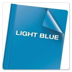 Oxford Clear Front Standard Grade Report Cover, Three-Prong Fastener, 0.5" Capacity, 8.5 X 11, Clear/Light Blue, 25/Box 15 Oxford Clear Front Standard Grade Report Cover, Three-Prong Fastener, 0.5" Capacity, 8.5 X 11, Clear/Light Blue, 25/Box -Office Supplies Shop 12b40f4df50d07990631ae043b81ceb188