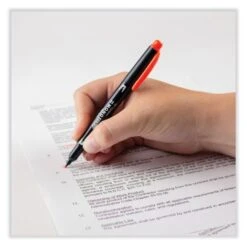 Tombow Mono Edge Highlighters, Red Ink, Chisel/Bullet Tip, Red Barrel, 10/Box -Office Supplies Shop 15eed7b5cb8d2d81a69cd0fd9ffe83b0a5