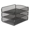 Safco Onyx Desk Tray, 3 Sections, Letter Size Files, 9.25" X 11.75" X 8", Black 2 Safco Onyx Desk Tray, 3 Sections, Letter Size Files, 9.25" X 11.75" X 8", Black -Office Supplies Shop 16ca987d1d79d3a88186892be9b165e0d6