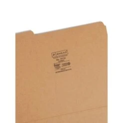 Smead Heavyweight Kraft File Folder, 1/3-Cut Tabs: Assorted, Letter Size, 0.75" Expansion, 11-pt Kraft, Brown, 100/Box -Office Supplies Shop 16d58f2b5a3a777f8123fd683b1251037c