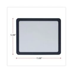 Universal Recycled Cubicle Dry Erase Board, 15.88 X 12.88, White Surface, Charcoal Plastic Frame 9 Universal Recycled Cubicle Dry Erase Board, 15.88 X 12.88, White Surface, Charcoal Plastic Frame -Office Supplies Shop 16eee831add28fd492a6710a04fb878c6d
