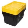 By GreenMade Professional Storage Tote With Handles/Snap Lid, 27 Gallon, 30-1/10" X 20-1/4" X 14-3/4", Black/Yellow, Pack Of 4 1 By GreenMade Professional Storage Tote With Handles/Snap Lid, 27 Gallon, 30-1/10" X 20-1/4" X 14-3/4", Black/Yellow, Pack Of 4 -Office Supplies Shop 17b5216f80683b9d56805fd7fff272a672