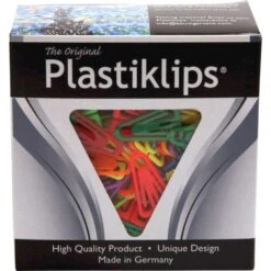 Baumgartens Plastiklips Paper Clips, Medium, Smooth, Assorted Colors, 500/Box -Office Supplies Shop 191bc3e36b056994ee817fb821da25efb1