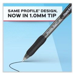 Paper Mate Profile Ballpoint Pen, Retractable, Medium 1 Mm, Blue Ink, Translucent Blue Barrel, 36/Pack -Office Supplies Shop 1a3584b8f59fd2be17dd22f0355ee64a1d