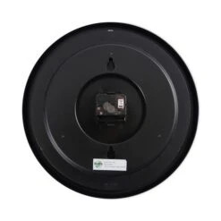 Universal Indoor/Outdoor Round Wall Clock, 13.5" Overall Diameter, Black Case, 1 AA (sold Separately) -Office Supplies Shop 1b449b32db738c1093c6bb2b01211523cf