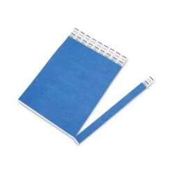 Advantus Crowd Management Wristbands, Sequentially Numbered, 10" X 0.75", Blue, 100/Pack -Office Supplies Shop 1db0307d0120e897dcb3a655e499a9550d