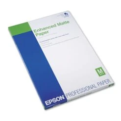 Epson® Epson Ultra Premium Matte Presentation Paper, 10 Mil, 13 X 19, Matte White, 50/Pack