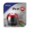 Westcott IPoint Ball Battery Sharpener, Battery-Powered, 3 X 3.25, Red/Black