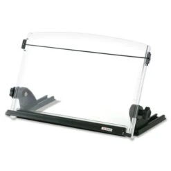 3M In-Line Adjustable Desktop Copyholder,150 Sheet Capacity, Plastic, Black/Clear -Office Supplies Shop 21170b4e17d0abe8e6485c834e5db212d1