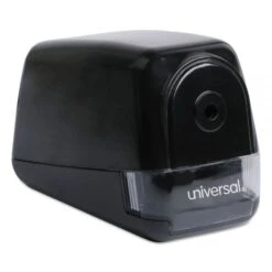 Universal Electric Pencil Sharpener, AC-Powered, 3.13 X 5.75 X 4, Black