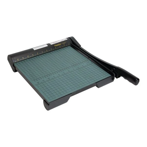 Premier® Premier The Original Green Paper Trimmer, 20 Sheets, 18" Cut Length, Wood Base, 18.5 X 18 4 Premier® Premier The Original Green Paper Trimmer, 20 Sheets, 18" Cut Length, Wood Base, 18.5 X 18 - Image 2