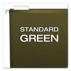 Pendaflex Extra Capacity Reinforced Hanging File Folders With Box Bottom, 2" Capacity, Letter Size, 1/5-Cut Tabs, Green, 25/Box 13 Pendaflex Extra Capacity Reinforced Hanging File Folders With Box Bottom, 2" Capacity, Letter Size, 1/5-Cut Tabs, Green, 25/Box -Office Supplies Shop 21f32f6d33a2b43d23063c6a9d6f5f3489