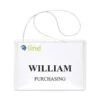 C-Line Name Badge Kits, Top Load, 4 X 3, Clear, Elastic Cord, 50/Box -Office Supplies Shop 23b793134fff87766513144846bd390764