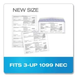 TOPS 1099 Double Window Envelope, Commercial Flap, Gummed Closure, 3.75 X 8.75, White, 24/Pack -Office Supplies Shop 23e7ae014e13625ce9bf629ef7cfbac183