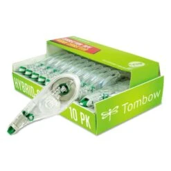 Tombow® Tombow MONO Hybrid Style Correction Tape, Non-Refillable, Clear Applicator, 0.17" X 394", 10/Pack -Office Supplies Shop 2459275296b44e66fa55be7a5d6c36b080