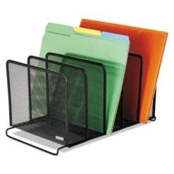 Rolodex Mesh Stacking Sorter, 5 Sections, Letter To Legal Size Files, 8.25" X 14.38" X 7.88", Black -Office Supplies Shop 2608f31085163fd8c58d5192f2a572bd75