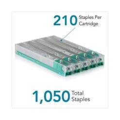 Rapid Staple Cartridge, 0.41" Leg, 0.5" Crown, Steel, 210/Cartridge, 5 Cartridges/Pack, 1,050/Pack 15 Rapid Staple Cartridge, 0.41" Leg, 0.5" Crown, Steel, 210/Cartridge, 5 Cartridges/Pack, 1,050/Pack -Office Supplies Shop 29d5fce37975d026f91f938198c35d83be