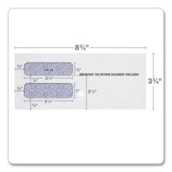 TOPS 1099 Double Window Envelope, Commercial Flap, Gummed Closure, 3.75 X 8.75, White, 24/Pack -Office Supplies Shop 2abe0d1d65f2f9bc2cf0d9deb1f8c4a058