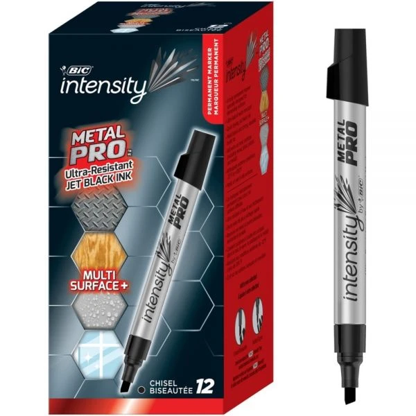 BIC Pro Chisel Tip Intensity Permanent Marker 4 BIC Pro Chisel Tip Intensity Permanent Marker - Image 2