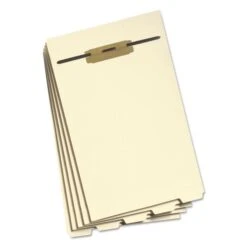 Smead Stackable Folder Dividers With Fasteners, 1/5-Cut Bottom Tab, 1 Fastener, Legal Size, Manila, 4 Dividers/Set, 50 Sets -Office Supplies Shop 2b63e696b067dd2192f784640d77666508
