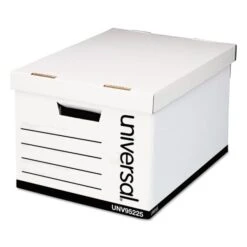 Universal Professional-Grade Heavy-Duty Storage Boxes, Letter/Legal Files, White, 12/Carton -Office Supplies Shop 2d62366c9708245ebdbaafdafe284b02e6