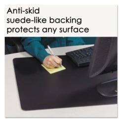 Artistic Rhinolin II Desk Pad With Antimicrobial Protection, 36 X 24, Black -Office Supplies Shop 2f1cda385aaa22ba43404e50f3f4cf9c39